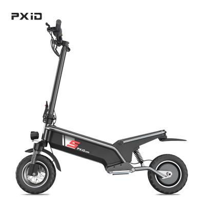 China Best-selling F1 48V13Ah Battery PXID Electric Scooter Long Range Scooter Unisex High Speed ​​Adult Double Disc Brake Suspension for sale