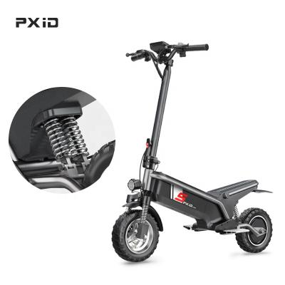 China 10 Inch Tire Aluminum Alloy F1 Electric Scooter 500W Front&Rear Motor Disc Brakes Unisex Tubeless Electric Scooter for sale