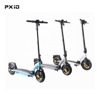 China Electrico Unisex Scooter Drum Brake Front&Rear Trotinette Adult PXID E1 Fast Folding Electric Scooter for sale