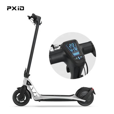 China PXID Hotsale Electric Scooter H10 Escooter Drum Brake Magnesium Alloy Unisex Electric Scooter For Adult for sale