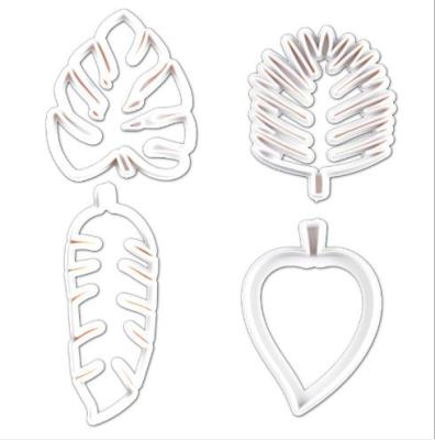 China Creative Stocked Yiwu Bobao Pastry and Cake Decoration DIY Tool Maple Leaf Shaped Cake Mold for sale