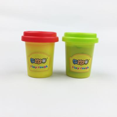 China Yiwu Bobao DMO EN71MSDS Non-Toxic Safe Environmental 2OZ Tub Packing Intelligent Clay Play Dough for sale