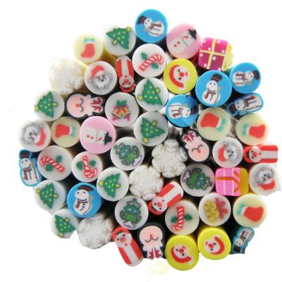 China DMO Yiwu Bobao Factory Supply Novelty Christmas Series Polymer Clay Eco-friendly Stickers Sprinkles For Nail Art And Smart Phone DIY Handmaking for sale