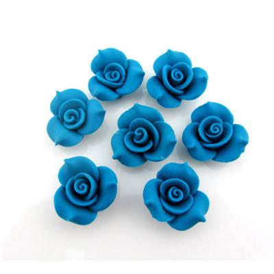 China Europe Yiwu Bobao DIY Polymer Clay Flowers for Wedding Dress, Artificial Flowers Handmade Decorative Women for Girls Clothes and Hat for sale