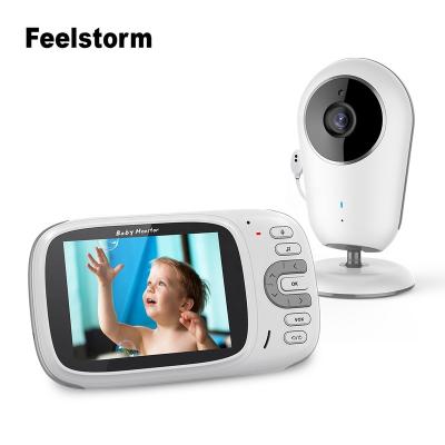 China Novelty Digital Built-in Baby Siren Monitor Video Nanny Cam Baby Monitor Temperature Monitoring Two Way Audio Talk VB609 IR Night Vision 3.2