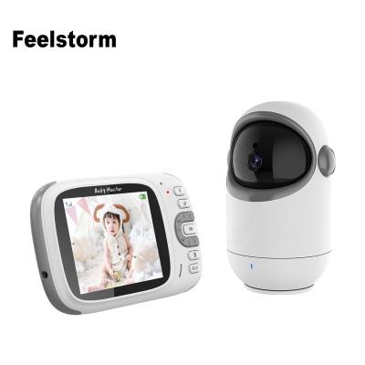 China PAN-TILT High Quality Portable Video Baby Monitors with LCD Display Nanny Camera Digital Babyfoon Smart Baby Phone Control System for sale