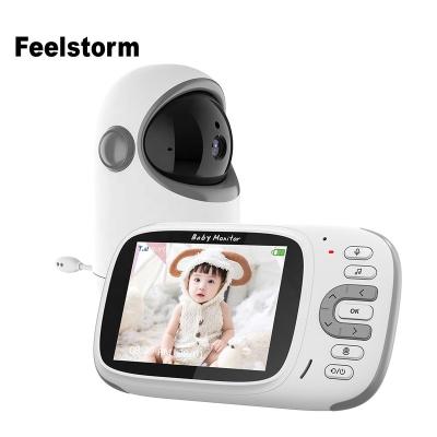 China OEM PAN-TILT Baby Sleep Monitor 2022 High Quality Radio Video Nanny Rotating Camera Remote Pan Tilt with 3.2