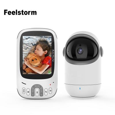 China Hot Selling PAN-TILT Baby Security Monitor with Camera and Audio Video Pan-tilt Digital Videonanny Smart Babyphone for Baba Surveillance for sale