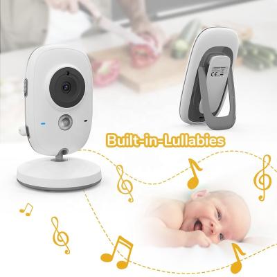 China Removable Siren Integrated Baby Monitor Flexible Essential Baby Monitor with Two Way Cam Transceiver LCD Display Baby Monitoring Camera Met by Babyfoon for sale