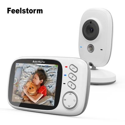 China Built-in Mermaid Baby Monitor VB603 with 3.2 Display Long Range Two Way Audio Sound Activated Feeding Reminder Built-in Quiet IR Night Vision for sale