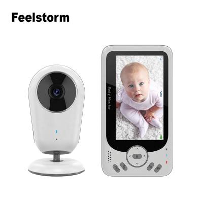 China Newest Built-in Siren LCD 4.3inch Video Baby Monitor with Camera Voice Intercom Kids Safety Smart Baby Monitor Cam Two Way Audio for sale