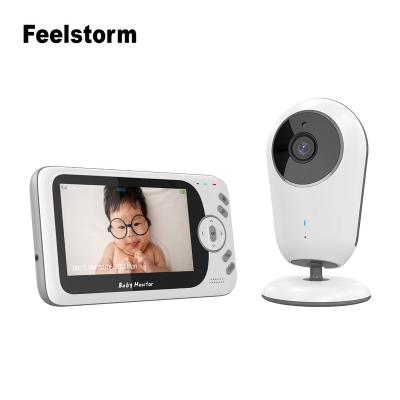 China Siren Built-in Private Connection Portable Video Baby Monitor with Camera and Night Vision No Talk Two Way Wifi Babyphone for Bebe Monitoring for sale