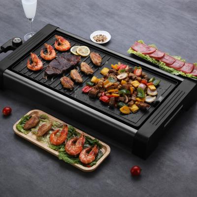 China Multifunctional Family BBQ 2300w Indoor BBQ Table Electric Grill with Adjustable Thermostat for sale