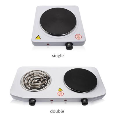 China Factory Eco-friendly Cheap Price Double Burner Electric Stove Coil Hot Plate for sale