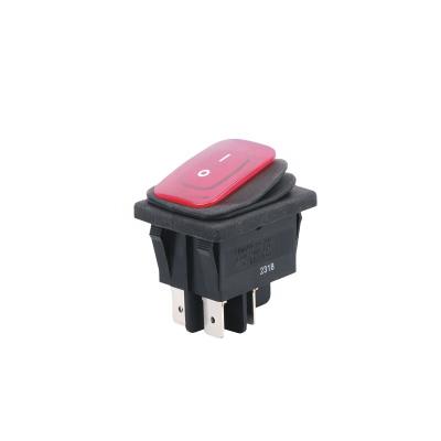 China RCE IP65 Multipurpose Waterproof Rocker Switch with Lamp IBAO Electric Mini Switch for sale