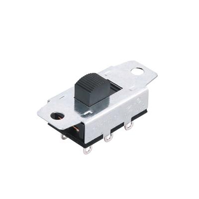 China IBAO SAB Series Slide Switch Stainless Housing Button 6 Pins T85 SAB Black for sale