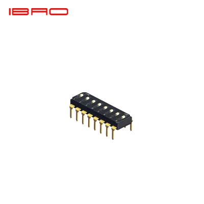 China IBAO DIP Switch Series DEMH Series End-Stackable Type 16 Pins DEMH for sale