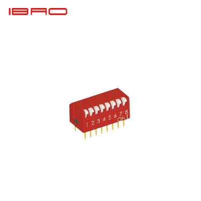 China DIP Switch Series IBAO DIP Switch Piano Type DP for sale