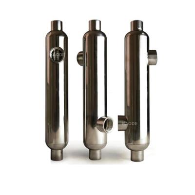 China Factory wholesale stainless steel shell and tube pool heat exchanger water cooler heat exchanger for swimming pool for sale