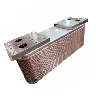 China Copper Plate Heat Exchanger Compact Plate Heat Exchanger for Water Cooling & Heating à venda