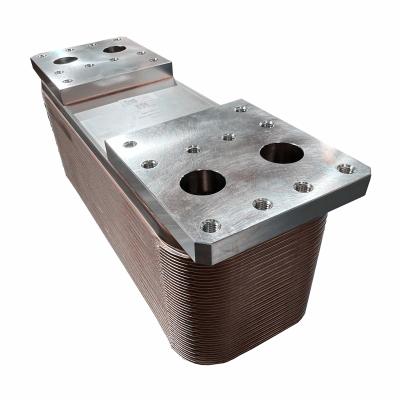 China Low price High efficiency heat transfer brazed plate heat exchanger oil cooler for sale