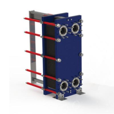 China Flexible and Convenient Semi Welded Plate Heat Exchanger for Washing Liquid Heating à venda