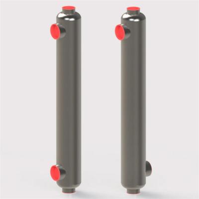 China High-end Swimming Pool Water Heater Ti Shell and Tube Heat Exchanger for sale