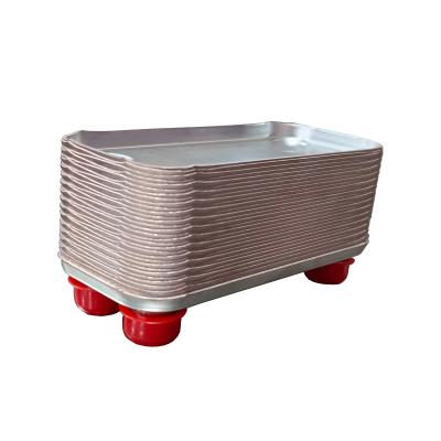 China Stainless Steel SUS304/316L Brazed Plate Heat Exchanger For Hydronic Heating zu verkaufen