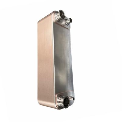 China Industrial Water Air Conditioning Heat Pump Plate Evaporator Brazed Plate Heat Exchanger for sale