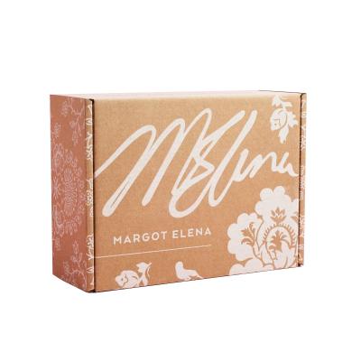 China Recyclable Stylish Logo Box Custom Cosmetic Cardboard Cartons Shipping Mailer Set Corrugated Skincare Packaging Boxes for sale