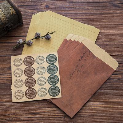 China Recycled Materials Kraft Paper Blank Envelopes Bank Card Envelopes Greeting Cards Mini Envelopes Membership Card for sale