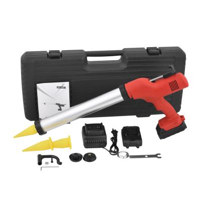 China 6 Speed 18V Cordless Caulking Gun For 600ml Sausage / 300ml Cartridge Glue for sale