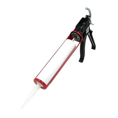 China 310ml Metal Drip-Less Cartridge Sealant Caulking Gun With Spout Cutter for sale