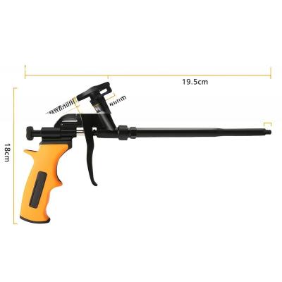 China One Component DIY Polyurethane Spray Foam Gun With Light Adjust Screw for sale