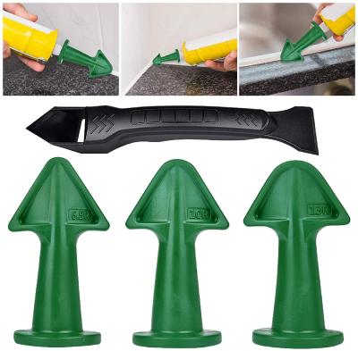 China 4 PCS Caulking Tool Caulk Nozzle Applicator Epoxy Piston Accessories Sealant Finishing Great Tool for sale