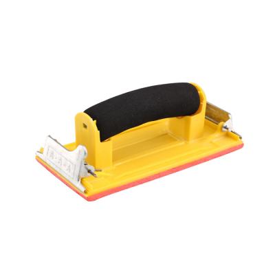 China Sponge Handle Sandpaper Holder Hand Sanding Detail Sanders Soft Grip Handle Sander Tool Te koop