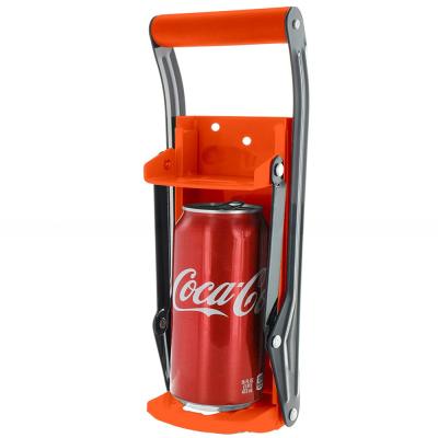 China Colourful 16 Oz Aluminum Can Crusher Red Environmental Friendly for sale