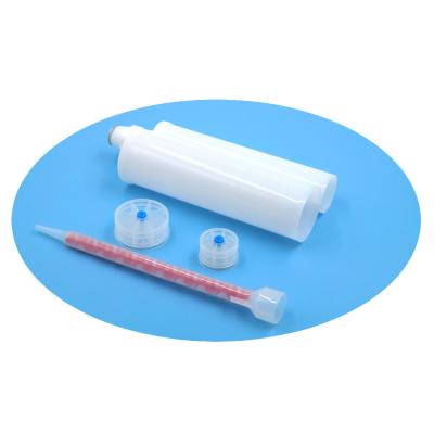 China 400ml 2:1 Adhesive Empty Tube 2 Part Epoxy Cartridge 231mm Height for sale