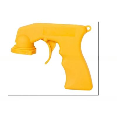 China Premium Yellow Plastic Aerosol Spray Gun Handle Wide Application for sale