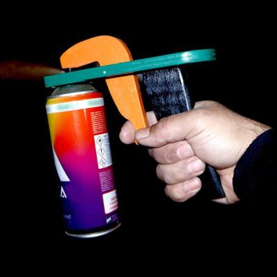 China Converts Spray Cans Into Spray Reusable Spray Can Gun Trigger Handle Lightweight for sale