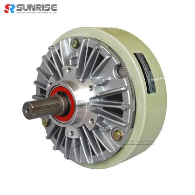 China Factory Dongguan SUNRISE High Speed ​​Single Shaft Magnetic Powder Brake For Textile Machinery for sale