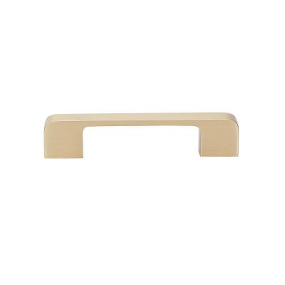 China New Modern Chinese Pure Copper Wardrobe Door Handle Nordic Solid Drawer Cabinet Door Handle Gold Brass Handle for sale