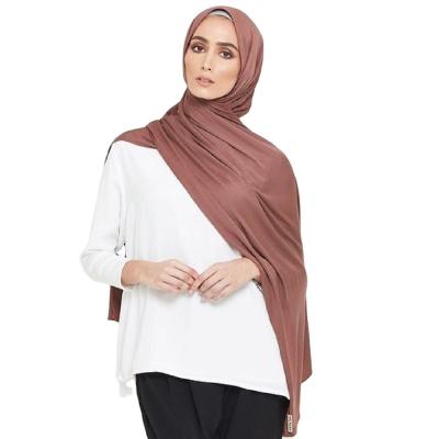 China Dubai factory new design long muslim women hijab wholesale high quality stretch scarf fine head scarf cotton tank top hijab scarves for sale