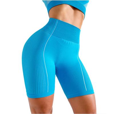 China Breathable Women Workout Yoga Shorts High Waist Booty Lift Gym Shorts Crack! crack! ruched butt sports lifting short pants for sale