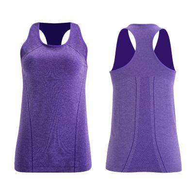 China Breathable Women High Quality Fitness Gym Yoga Sleeveless Tops Beach Top Womens Sports Invest Workout Activewear for sale