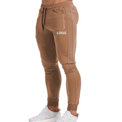 China Custom logo wholesale men's streetwear drawstring pants breathable sweatpants stacked trackers equipment sweatpants gym sport pants for sale