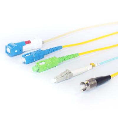 China 1/5m LC-LC Apc/Sc Apc Black White Lc-Lc/LC UPC Patch Cord Multimode Fiber Optic Active Optical Patch LC Device Loss for sale