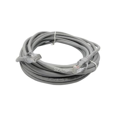 China Networking Cat6a Male To Female Patch Cable Cat6 Cat6a Left Cabl 50m Gray Flat Patch 26awg Cat6a Sftp Cable for sale