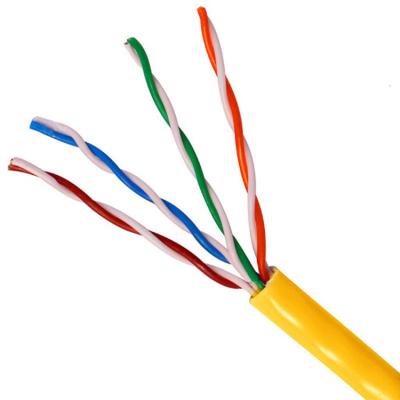 China Telecommunication SZADP CAT5E 4*2* 0.52 mm UTP Pass Test Semis 305M BARE COPPER PRICE for sale