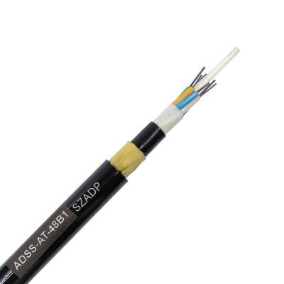 China Long Distance Communication and LAN Online Store China ADSS 96 Core Dielectric Fully Support Self - Cable for Long Distance Communication and LAN for sale